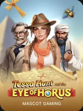 Tessa Hunt And The Eye Of Horus -seikkailupeli Amppari-kasinolla